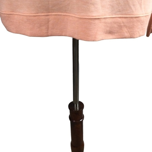 Athleta V Neck Sunrise Sweatshirt in Beach Peach Heather Plus Size 2X - Picture 8 of 14